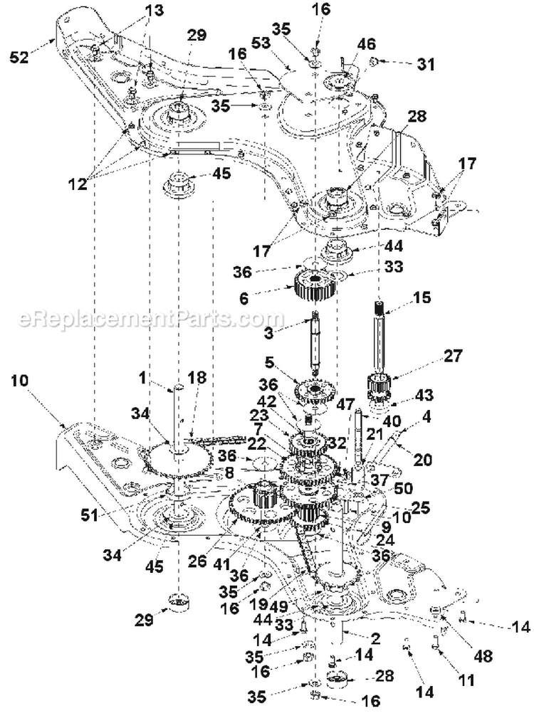 Page B Diagram and Parts List for 21AB454C401 2002 Yard Man Tiller